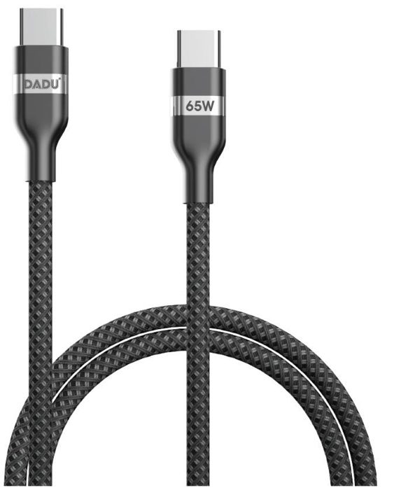 DADU DC-219 1.2M 48 Nylon BLACK/BEIGE data cable
