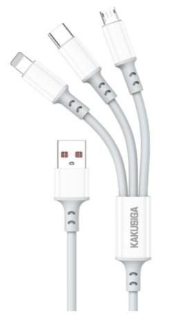 KAKUSIGA KSC-1025 charging cable (3 in 1)