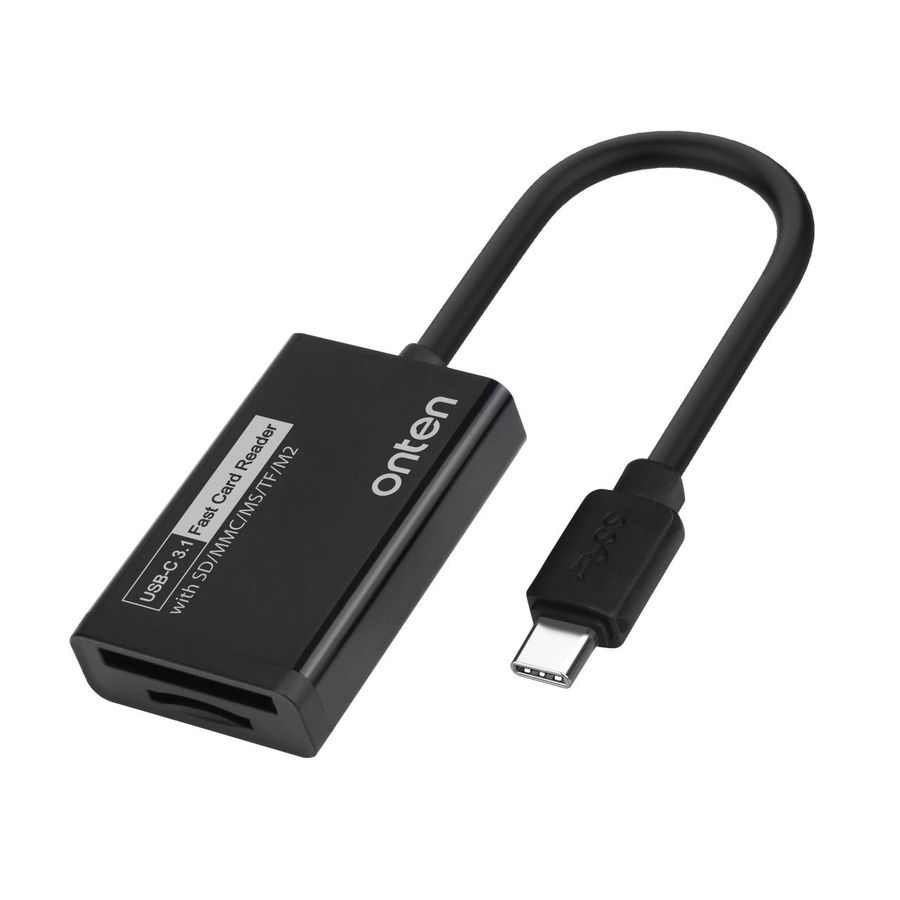 ONTEN OTN-9513B USB-C 3.1Fast Card Reader with SD/MMC /MS/TF/M2
