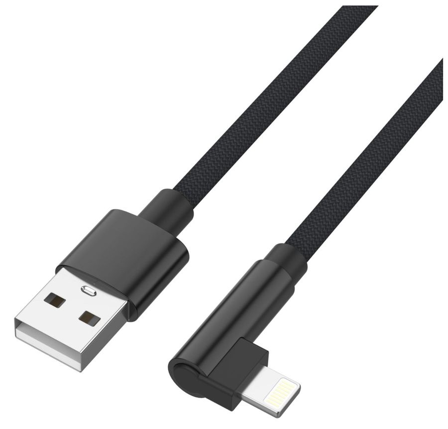 ONTEN OTN-US22W 90 charging cable USB-A to Lightning cable
