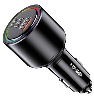 KAKUSIGA KSC-1171 three-port 175W (2C1A) car charger