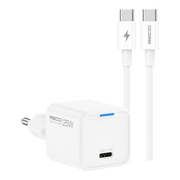 RECCI RC106E PD 25W EU plug PD charger