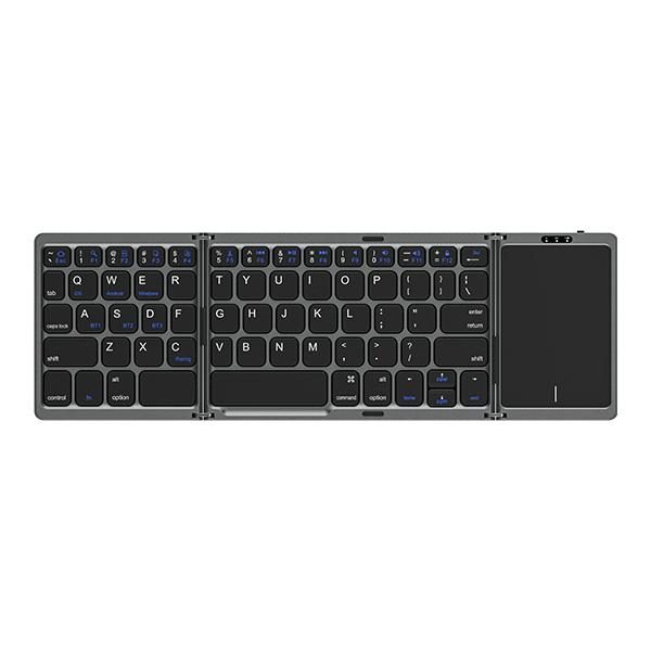 RECCI RCS-K01 Triple folding touch Bluetooth keyboard