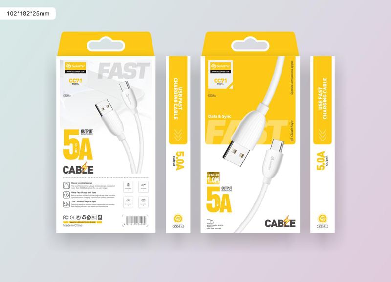 SOLOFFER CC71-V8 USB data cable